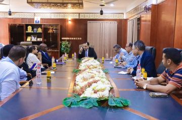 السقطري يؤكد على تعزيز دور الفاو التنموي في بلادنا خلال لقائه القائم بأعمال الممثل المقيم للمنظمة