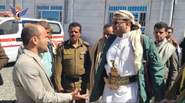 المساوى يفتتح عددا من الأقسام الجديدة بمستشفى تعز العام