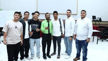 فريق القطيبي شلن ينفذ حملة توعوية في الجامعة الألمانية لتعزيز الوعي المالي ورقمنة التعاملات فريق القطيبي شلن ينفذ حملة توعوية في الجامعة الألمانية لتعزيز الوعي المالي ورقمنة التعاملات