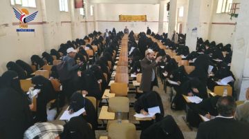 579 متقدما يؤدون اختبارات كفاءة المهنة الطبية بجامعة حجة