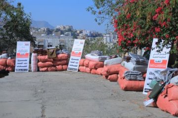 تنفيذ مشروع دفء الشتاء للجبهات في تعز بدعم المجلس الأعلى للمقاومة الشعبية