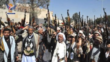 أبناء مديرية شعوب بأمانة العاصمة يعلنون الجهوزية لمواجهة الأعداء