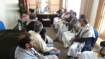 الدعيس يتفقد سير أداء التعليم الأكاديمي في جامعة صعدة الدعيس يتفقد سير أداء التعليم الأكاديمي في جامعة صعدة