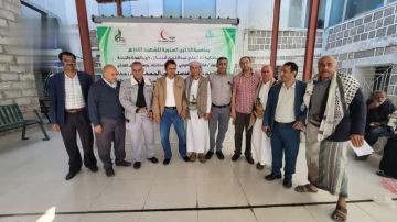 تدشين المخيم الطبي الجراحي المجاني لأسر الشهداء في حجة تدشين المخيم الطبي الجراحي المجاني لأسر الشهداء في حجة