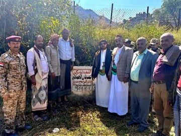 نجل البركاني يستعرض بـ الحمادي ضد الإصلاح بتعز