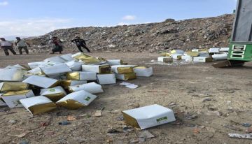 عدن.. إتلاف أكثر من 18 طنا من المواد الغذائية غير الصالحة للاستهلاك الآدمي