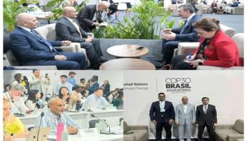 قال إنهم خمسة فقط في كوب 30 بالبرازيل الكذبة التي فضحتها عدسات الكاميرا في وجه الوزير الشرجبي