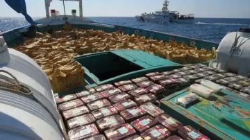 قوة المهام المشتركة تضبط مخدرات بقيمة تتجاوز 130 مليون دولار في بحر العرب