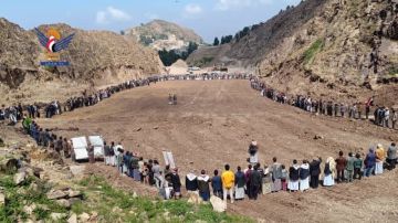 ريمة.. وقفتان في مديريتي كسمة والجعفرية وفاء للشهداء واستمرارا للتعبئة