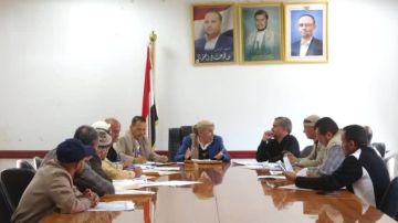 مناقشة مصفوفة مشاريع وحدة التمويل الزراعية في إب للعام القادم