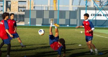 منتخب الناشئين يختتم استعداداته لمواجهة باكستان غداً في التصفيات الآسيوية