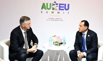 رئيس الوزراء المصري يلتقي نظيره الكرواتي في لواندا