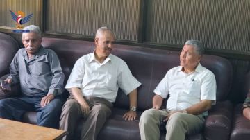 الصغير والأهدل يناقشان التعاون في مجال البحث العلمي والاستزراع السمكي الصغير والأهدل يناقشان التعاون في مجال البحث العلمي والاستزراع السمكي