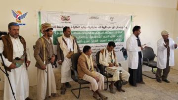 تدشين حملة بيطرية لتحصين ومعالجة الثروة الحيوانية في مديريات الجوف