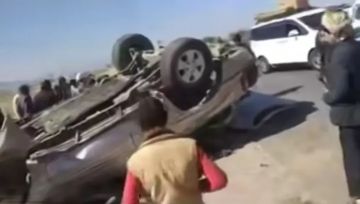 حادث مروع في يريم: وفاة عروس وخمسة من أسرتها ونهب ممتلكاتهم بعد انقلاب سيارتهم حادث مروع في يريم: وفاة عروس وخمسة من أسرتها ونهب ممتلكاتهم بعد انقلاب سيارتهم