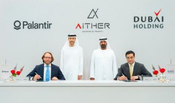 دبي القابضة و بالانتير تطلقان شركة إيثر للذكاء الاصطناعي