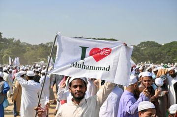 تظاهرة حاشدة لأنصار الحركات الإسلامية في بنغلادش