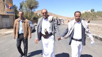 تفقد أعمال استكمال سفلتة شارع الثلاثين دائري شملان بمديرية همدان تفقد أعمال استكمال سفلتة شارع الثلاثين دائري شملان بمديرية همدان