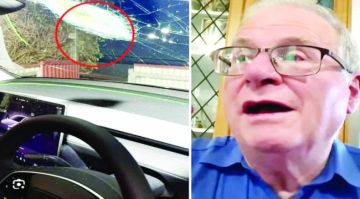 أول اصطدام محتمل لجرم فضائي بمركبة متحركة