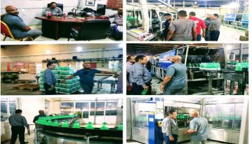 بعد توقف لفترة من الزمن.. إعادة تشغيل الإنتاج في مصنع المشروبات الغازية والمرطبات بلحج بعد توقف لفترة من الزمن.. إعادة تشغيل الإنتاج في مصنع المشروبات الغازية والمرطبات بلحج