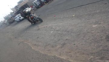 شارع العند .. طريق بلا أمان