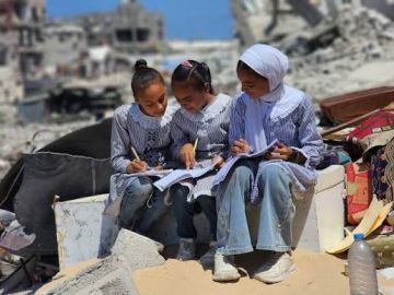 أونروا: أطفال غزة يتمسكون بحقهم في التعليم رغم الظروف القاسية