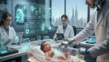 ولادة أول طفل فى العالم بمساعدة الذكاء الاصطناعى