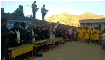 ملعب الصمود المضو يشهد المباراة الختامية لبطولة الشهيد فضل أحمد السميحي ملعب الصمود المضو يشهد المباراة الختامية لبطولة الشهيد فضل أحمد السميحي