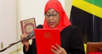 رئيسة تنزانيا تعين مويجولو نشيمبا رئيسا للوزراء رئيسة تنزانيا تعين مويجولو نشيمبا رئيسا للوزراء