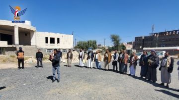 صنعاء .. وقفة بهيئة الموارد والمنشآت المائية وفاء للشهداء واستمرارا للتعبئة والجهوزية