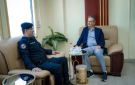 المحافظ لملس يبحث مع رئيس جهاز مكافحة الإرهاب سبل تعزيز الأمن والاستقرار