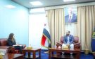 الأمين العام يلتقي ممثل هيئة الأمم المتحدة للمرأة ويؤكد دعم المجلس لدور المرأة الجنوبية