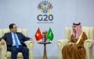 وزير الخارجية السعودي يستعرض مع رئيس وزراء فيتنام العلاقات الثنائية