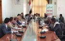 مناقشة برنامج النزول الميداني لمديريات محافظة صنعاء للإطلاع على مستوى تنفيذ المشاريع