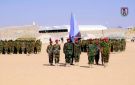 قوات دفاع شبوة تحتفل بتخريج اللواء الثامن-مستجدين- واستعراض جاهزيته القتالية