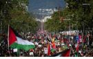 مظاهرة حاشدة في بلباو الإسبانية دعما لفلسطين