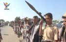 الحديدة.. وقفة مسلحة لقبائل التحيتا وفاء للشهداء وإعلانا للنفير في مواجهة الأعداء والخونة