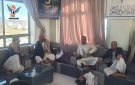 نائب وزير الشباب والقائم بأعمال محافظ تعز يناقشان أوضاع الشباب والرياضة - ye
