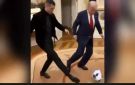 رونالدو وترامب يلعبان كرة القدم داخل البيت الأبيض.. ترامب ينشر فيديو مثير مع نجم النصر السعودي