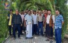 الحديدة.. قيادة وموظفو مؤسسة المياه يزورون روضة الشهداء - ye