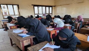 تثمين عال من متعاقدات ادارة محو الأمية وتعليم الكبار وموظفوها عدن