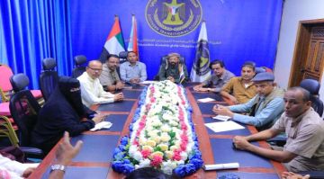 تنفيذية انتقالي وادي حضرموت تبحث تنسيق الجهود لتعزيز الاستقرار وتطبيع الحياة العامة تنفيذية انتقالي وادي حضرموت تبحث تنسيق الجهود لتعزيز الاستقرار وتطبيع الحياة العامة