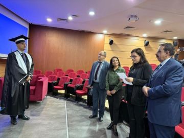 الشميري ينال درجة الماجستير من الجامعة المركزية هونوريس بتونس