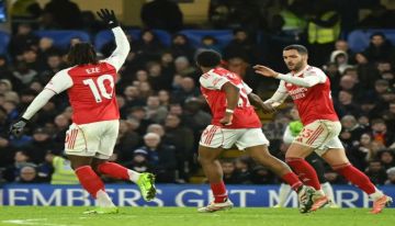 إيزي وساكا على مقاعد بدلاء آرسنال أمام برينتفورد