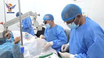 ريمة.. تدشين المخيم الطبي المجاني الـ70 لجراحة العيون بمديرية بلاد الطعام