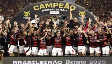 بعد لقب ليبرتادوريس... فلامنغو يتوج بطلا للدوري البرازيلي