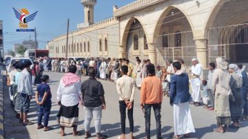 أبناء الحديدة يجددون دعمهم لفلسطين ولبنان ويدعون للنفير لمواجهة مخططات تمزيق اليمن