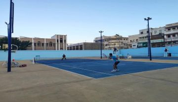 تنافس قوي في البطولة الثالثة عشرة بنادي التنس العدني