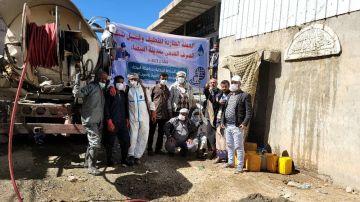 تدشين مشروع صيانة خطوط شبكة الصرف الصحي في مدينة البيضاء تدشين مشروع صيانة خطوط شبكة الصرف الصحي في مدينة البيضاء