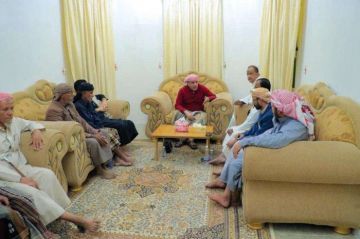 الكثيري يبحث مع مشايخ وادي حضرموت تشكيل لجان أمنية